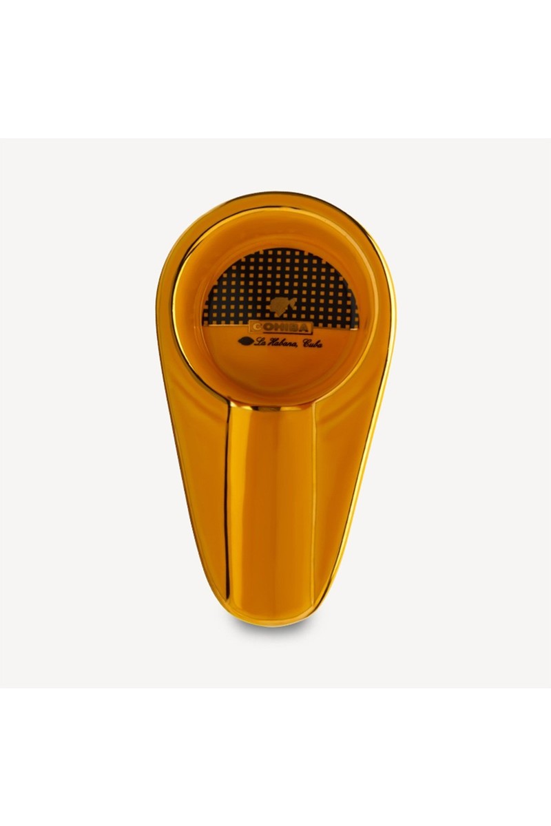 Cohiba Cohiba Sarı Renkli Tekli Seramik Puro Küllüğü Lüks Model 120mm x 68mm x — 3. ürün görseli