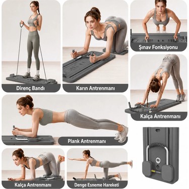 Arkagan Çok Amaçlı Pilates Egzersiz Aleti, Pilates Reformer, Pilates — 4. ürün görseli