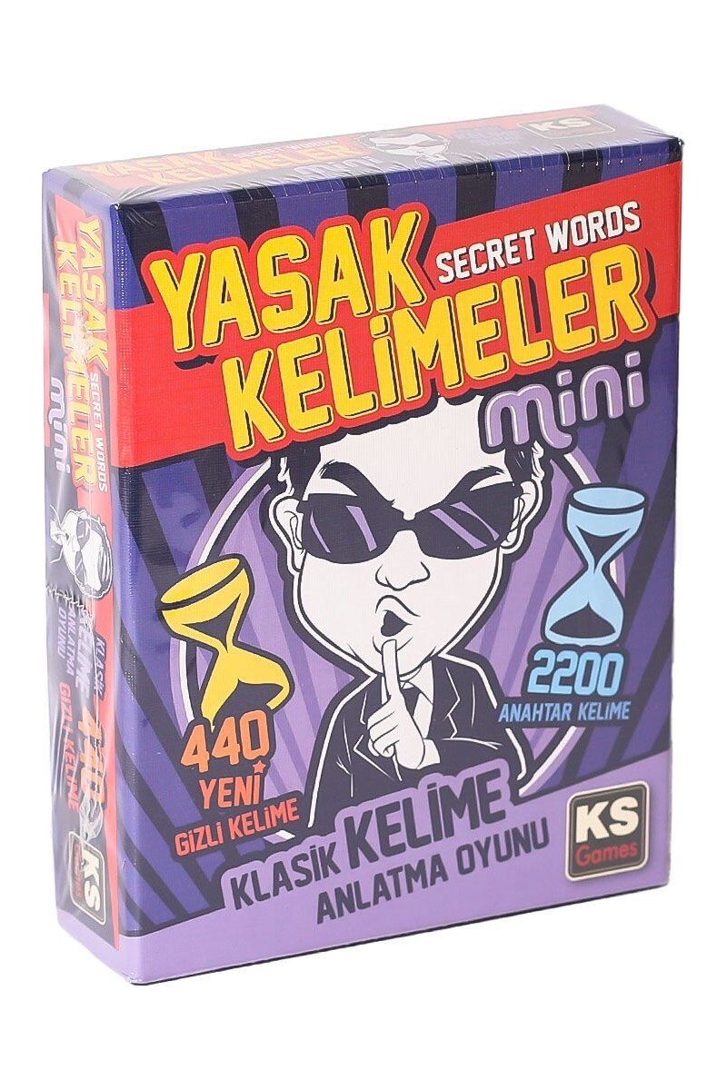 Colezium 25115 Mini Yasak Kelimeler Oyunu -Ks Games