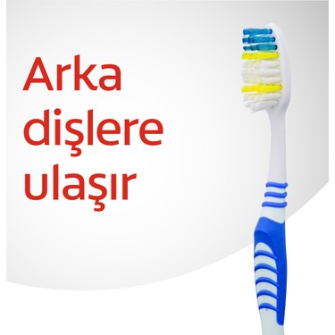 Colgate Colgate Extra CleanDil Temizleyicili Arka Dişlere Uzanan Orta Diş Fırçası — 2. ürün görseli