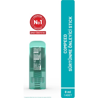 Compeed Compeed Sürtünme ve Kabarcık Oluşumuna Karşı Ayak ve Vücut İçin Sürtünme ve Kabarcık Önleyici Stick — 2. ürün görseli