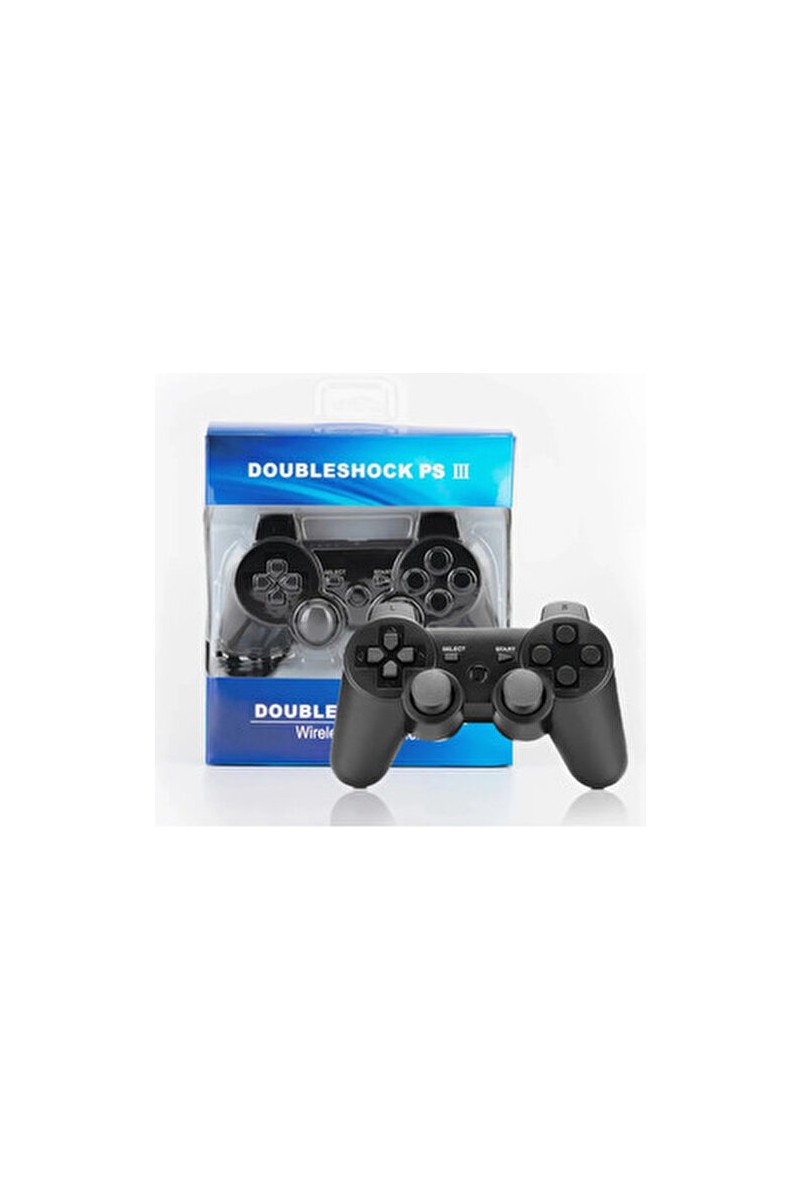 Comse Comse PS3 Dualshock 3 Kablosuz Oyun Kolu Siyah Plastik Aksesuar Şarj Kablosu ile — 2. ürün görseli
