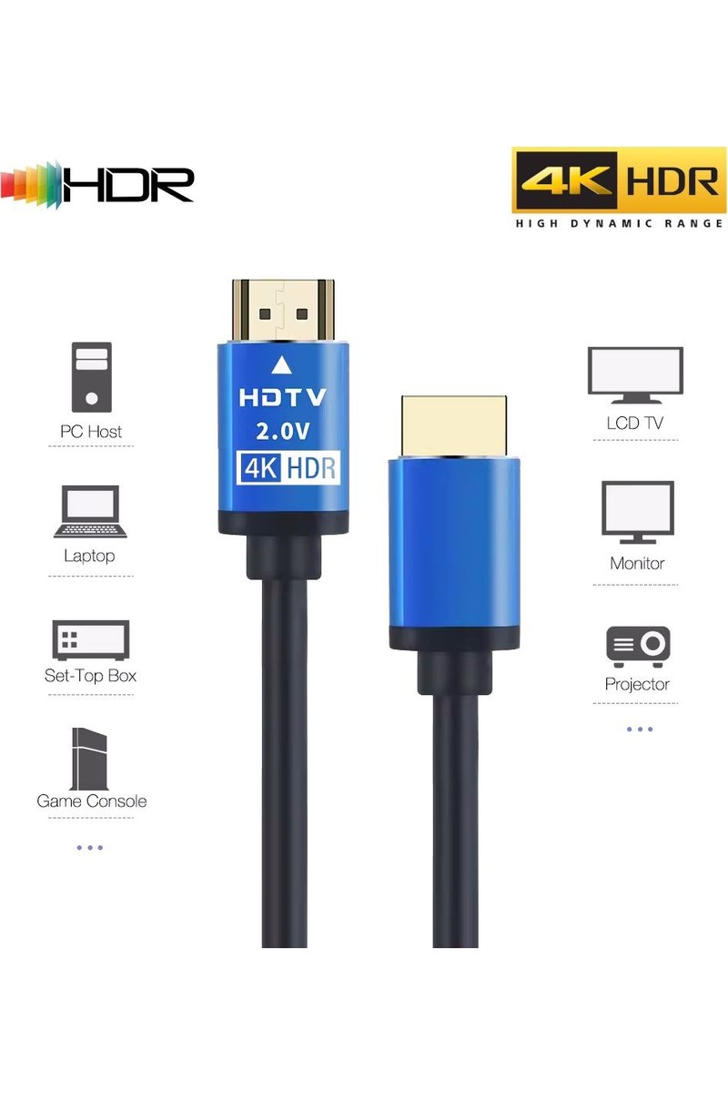 Concord Concord C-592 Hdtv Premium Yüksek Hızlı 4K Ultra Hd 3 mt HDMI — 2. ürün görseli