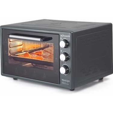 Conti Conti CMF-400 Cooky 40 Litre Midi Fırın 1500W Kompakt Tasarım ve Ayarlanabilir Sıcaklık fiyatı ve görseli