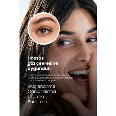 Cosmogenesis Labs Cosmogenesis Labs Kaş Kirpik Canlandırıcı Serum 3ml – Su Bazlı Besleyici Dolgunlaştırıcı Vegan (%1 — 6. ürün görseli