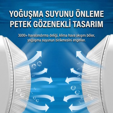 CoverZone CoverZone Delikli Ayarlanabilir Klima Hava Yönlendirici Klima Aparatı Klima Siperliği 57-96 cm — 5. ürün görseli