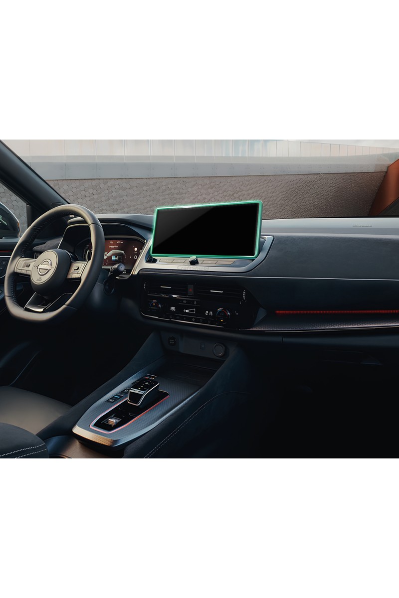 CraftShield CraftShield 12.3" Multimedya Ekran Koruyucu 9H Nano Uyumlu Nissan Qashqai (2024-2026) Koruma — 2. ürün görseli