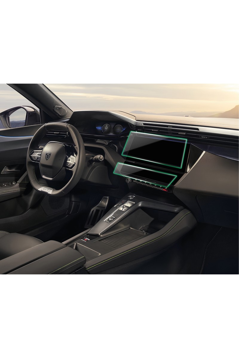 CraftShield CraftShield 9H Nano Ekran Koruyucu Peugeot 408 GT (2023-2026) Uyumlu Multimedya Koruma — 2. ürün görseli