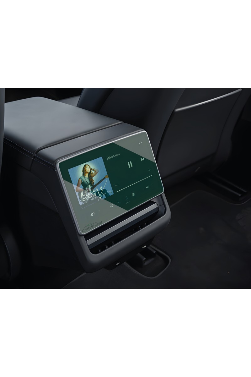 CraftShield CraftShield Tesla Model Y Juniper (2025) Uyumlu 15.4" Multimedya ve 8" Arka Ekran Çift Set 9h Nano Ekran Koruyucu — 3. ürün görseli