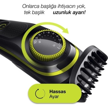 CVS CVS Dn 7504 Erkek Bakım Seti Kuru Kullanım İçin 100 dk Süreli Şarjlı Siyah — 3. ürün görseli
