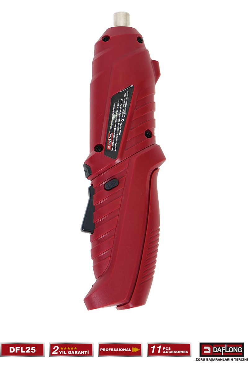 Daflong Daflong Şarjlı Tornavida Vidalama Makinası 3.6V Li-on Akü Özellikleri ile Ergonomik Tasarım — 3. ürün görseli
