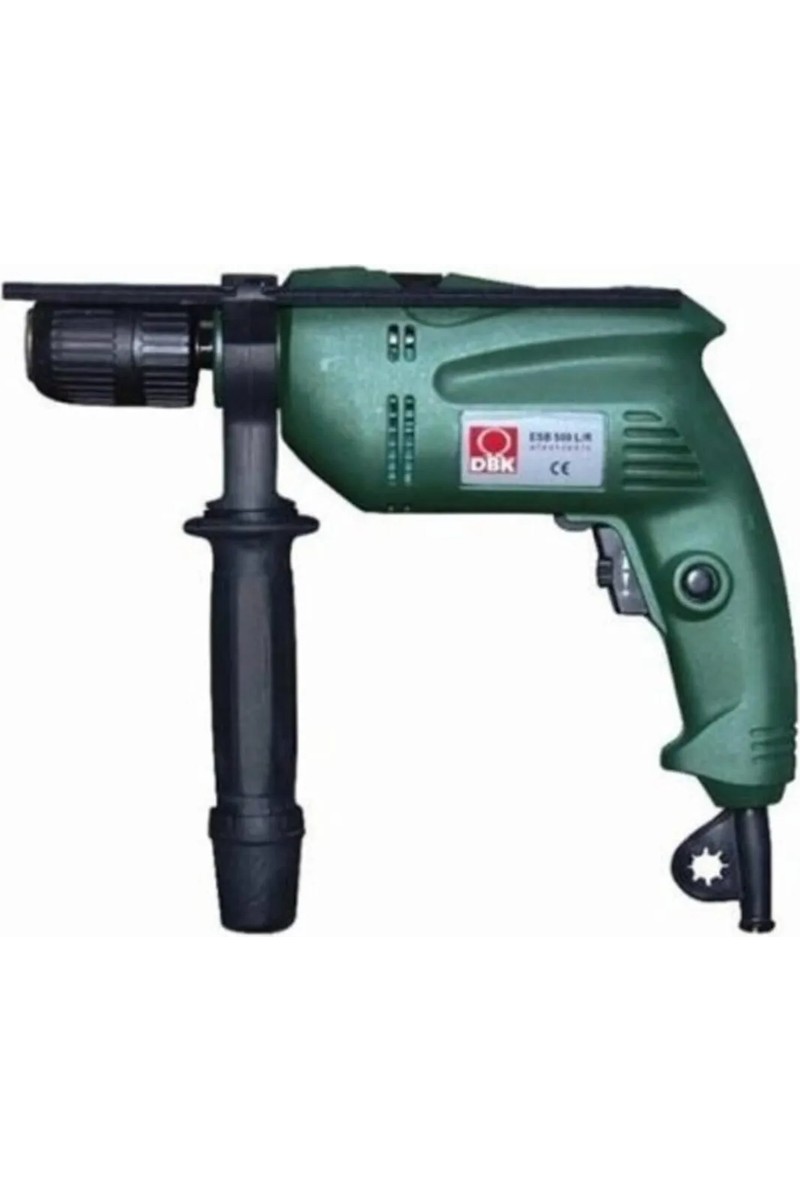 DBK Darbeli DBK SB 500 LR 500 Watt Matkap 10 mm Anahtarlı Mandren ve 13 mm Beton Delme — 6. ürün görseli