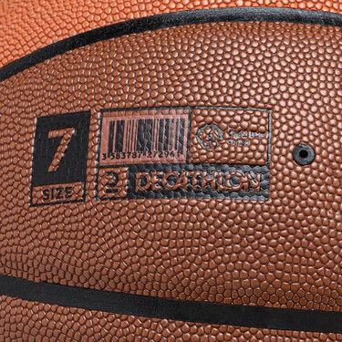 Decathlon Decathlon Kipsta Basketbol Topu - 7 Numara - Kahverengi - Grip Match — 4. ürün görseli