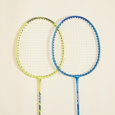 Decathlon Decathlon Perfly Yetişkin Badminton Raket Seti 2'li Sarı/Mavi - Dayanıklı ve Kontrol Kolaylığı — 3. ürün görseli