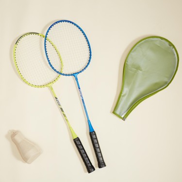 Decathlon Decathlon Perfly Yetişkin Badminton Raket Seti 2'li Sarı/Mavi - Dayanıklı ve Kontrol Kolaylığı — 4. ürün görseli