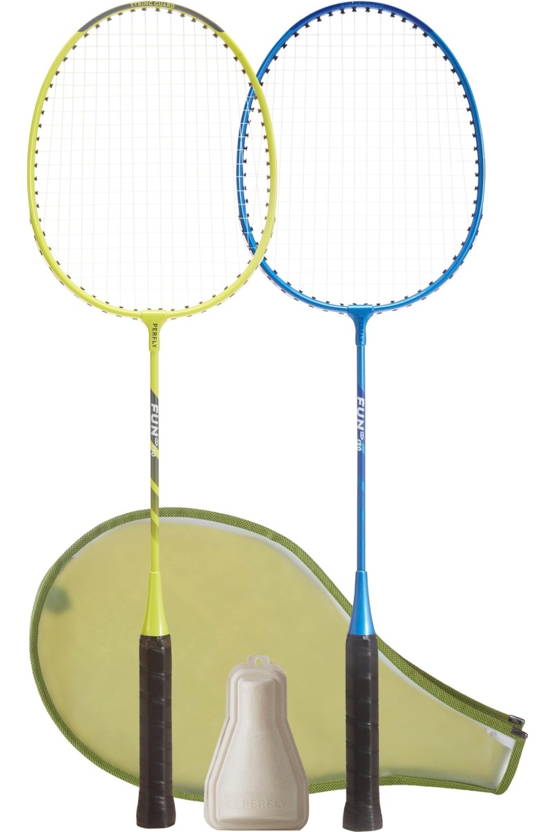 Decathlon Decathlon Perfly Yetişkin Badminton Raket Seti 2'li Sarı/Mavi - Dayanıklı ve Kontrol Kolaylığı — 6. ürün görseli
