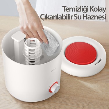 Deerma Deerma F300 Ultrasonik Soğuk Buhar Makinesi 2,5 lt Üstten Dolum Özelliği ile Portatif — 6. ürün görseli