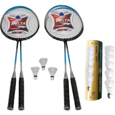 Delta Delta 4 Badminton Raketi Seti + Çantası + 9 Yüksek Hızlı Badminton Topu 110 Gram — 3. ürün görseli