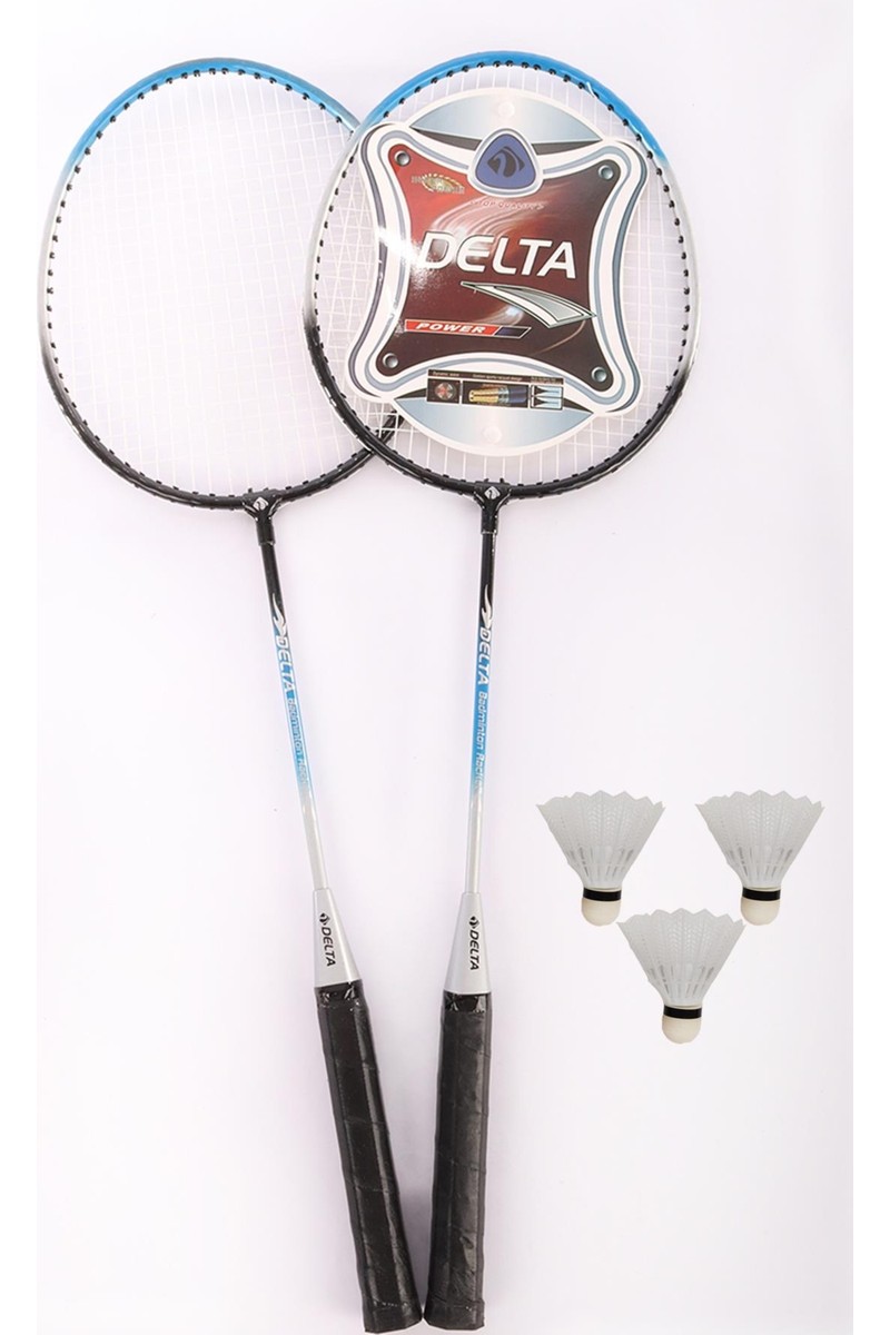 Delta Delta Badminton Seti - 2 Raket + 3 Top ve Çantalı — 6. ürün görseli