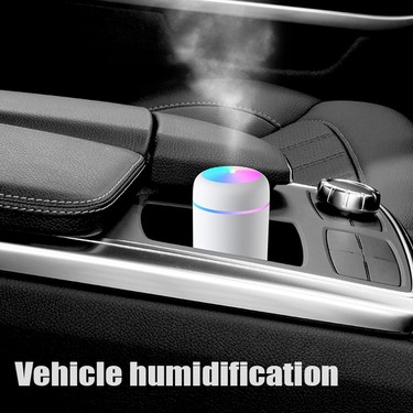 DEMİRKOL DEMİRKOL LED Işıklı Mini Ortam Oda Hava Nemlendirici ve Taşınabilir Buhar Makinesi H2O — 5. ürün görseli