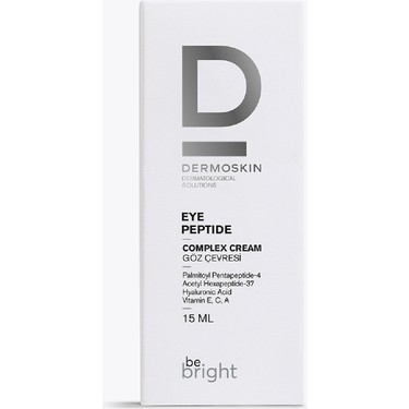 Dermoskin Dermoskin Be Bright Göz Çevresi Peptit Kompleks Krem 15 ml Canlılık ve Aydınlık — 4. ürün görseli