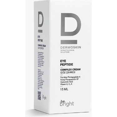 Dermoskin Dermoskin Be Bright Göz Çevresi Peptit Kompleks Krem 15 ml Canlılık ve Aydınlık — 5. ürün görseli