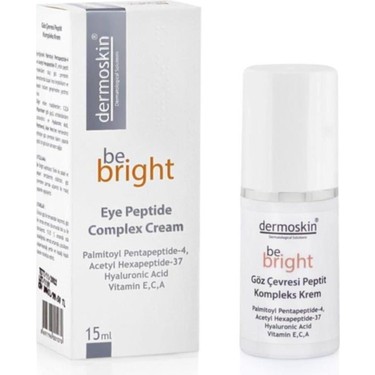 Dermoskin Dermoskin Be Bright Göz Çevresi Peptit Kompleks Krem 15 ml Canlılık ve Aydınlık — 6. ürün görseli