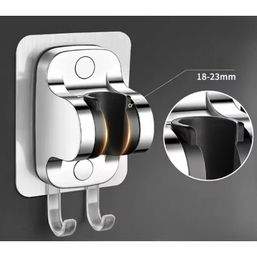 deyhome Deyhome 5 Fonksiyonlu Filtreli Duş Başlığı 4’lü Set – 150 cm Örgülü Duş Hortumu, Yapışkanlı Mafsal — 4. ürün görseli