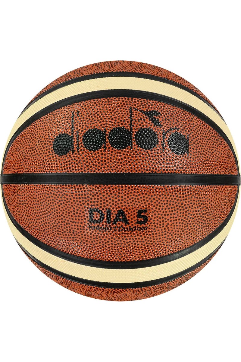 Diadora Diadora Dia5 Kauçuk 5 No Basketbol Topu Kahverengi Renk ile Yüksek Performans — 3. ürün görseli