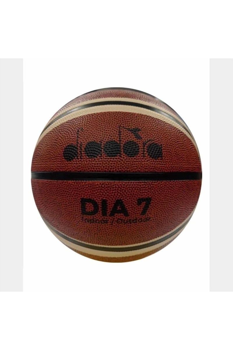 Diadora Diadora Dia5 Kauçuk 5 No Basketbol Topu Kahverengi Renk ile Yüksek Performans — 6. ürün görseli