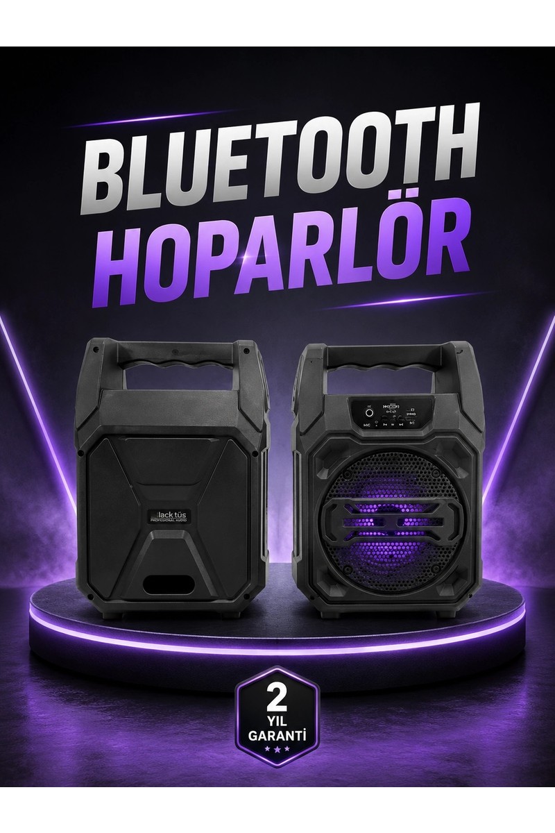 Die Grup 6.5 Inç Kablosuz Hoparlör Bluetooth Bağlantılı Yüksek Ses