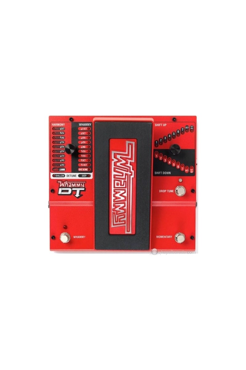 DigiTech Whammy DT Elektro Gitar Analog Pedal Kırmızı Renkli Yüksek Performanslı Aksesuar