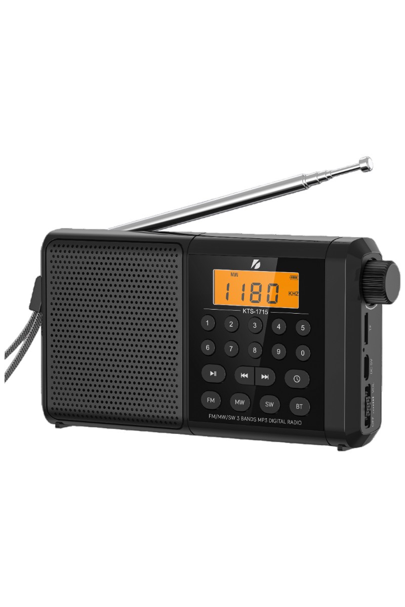 Flagen Dijital Ekranlı Saatli Manuel Kanal Arama & Kayıt Özellikli Fm Radyo Bluetooth Hoparlör — 6. ürün görseli