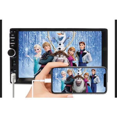 Navimex Dimex 9901 7 Inç Usb / Aux / Hafıza Kart Okuyuculu / Double Oto Teyp + Geri Görüş — 4. ürün görseli