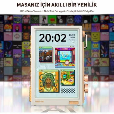 Divoom Divoom Times Frame 10.1 Akıllı Kişiselleştirilebilir Dijital Çerçeve, 64GB — 4. ürün görseli