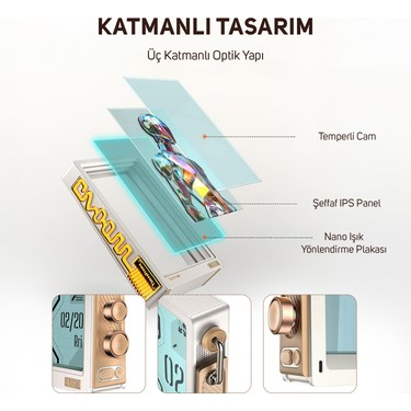 Divoom Divoom Times Frame 10.1 Akıllı Kişiselleştirilebilir Dijital Çerçeve, 64GB — 5. ürün görseli