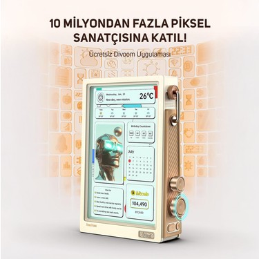 Divoom Divoom Times Frame 10.1 Akıllı Kişiselleştirilebilir Dijital Çerçeve, 64GB — 6. ürün görseli