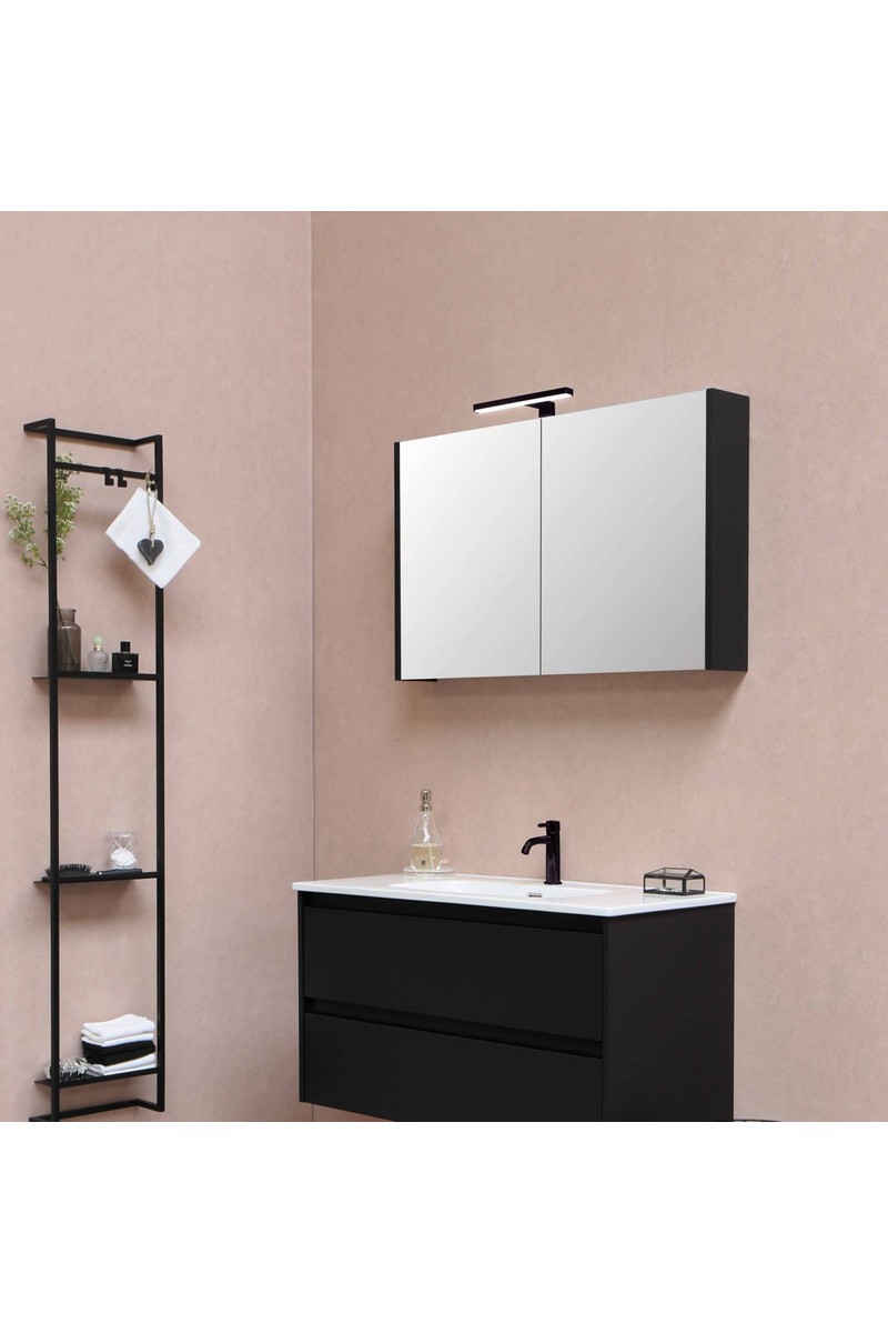 Diyez Diyez Meriç Dekoratif LED Banyo Aplik 30CM Siyah — 3. ürün görseli