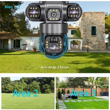Dobest Dobest 4K 4g Solar Ptz Güvenlik Kamerası – Otomatik Takip, Anında Alarm, Renkli Gece Görüşü, — 5. ürün görseli