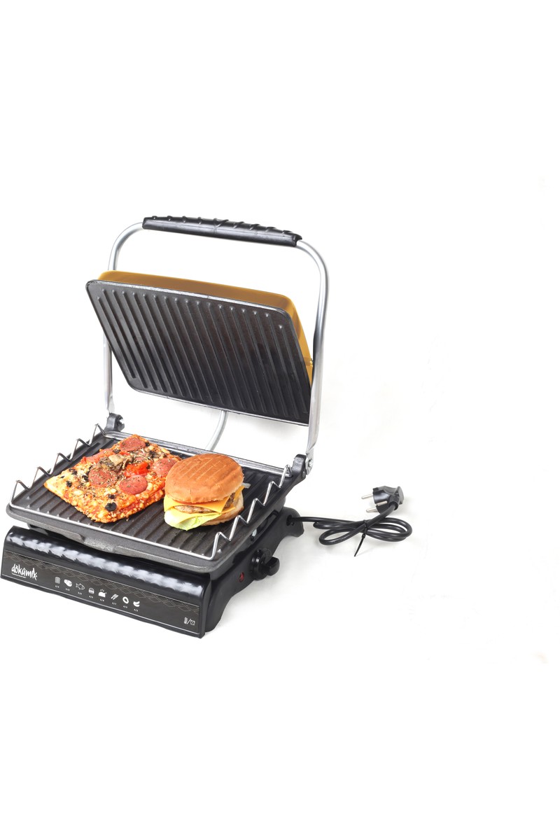 DÖKÜMİX Dökümix Ultra Plus Organik Demir Döküm Izgara & Tost Makinası Gold Izgara — 6. ürün görseli