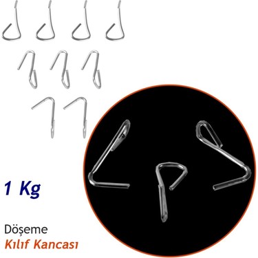 Nyf Döşeme Kancası S Tipi 1 kg Koltuk Kılıfı Kancası — 2. ürün görseli