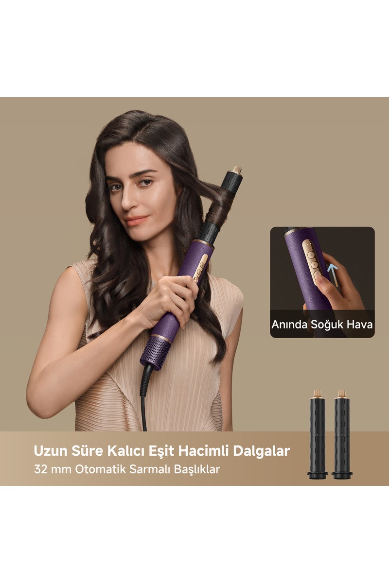 Dreame Dreame Airstyle Pro Saç Şekillendirme Seti Mor — 2. ürün görseli