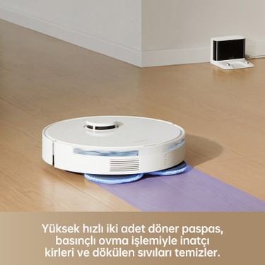 Dreame Dreame L10s Pro Gen 2 Robot Süpürge Beyaz, 7.000PA Emiş — 6. ürün görseli