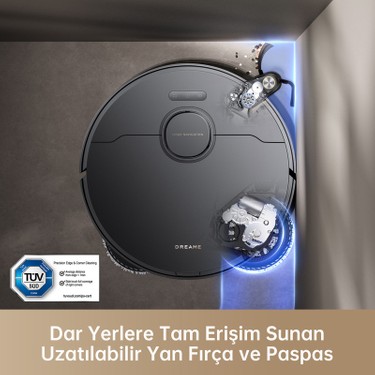 Dreame Dreame X40 Ultra Robot Süpürge Siyah, 12.000 Pa Emiş — 6. ürün görseli