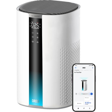 DREO Dreo Air Purifier 337S Akıllı Hava Temizleyici, 3 Aşamalı Hepa Filtre, Pm2.5 Sensör, LED Ekran fiyatı ve görseli