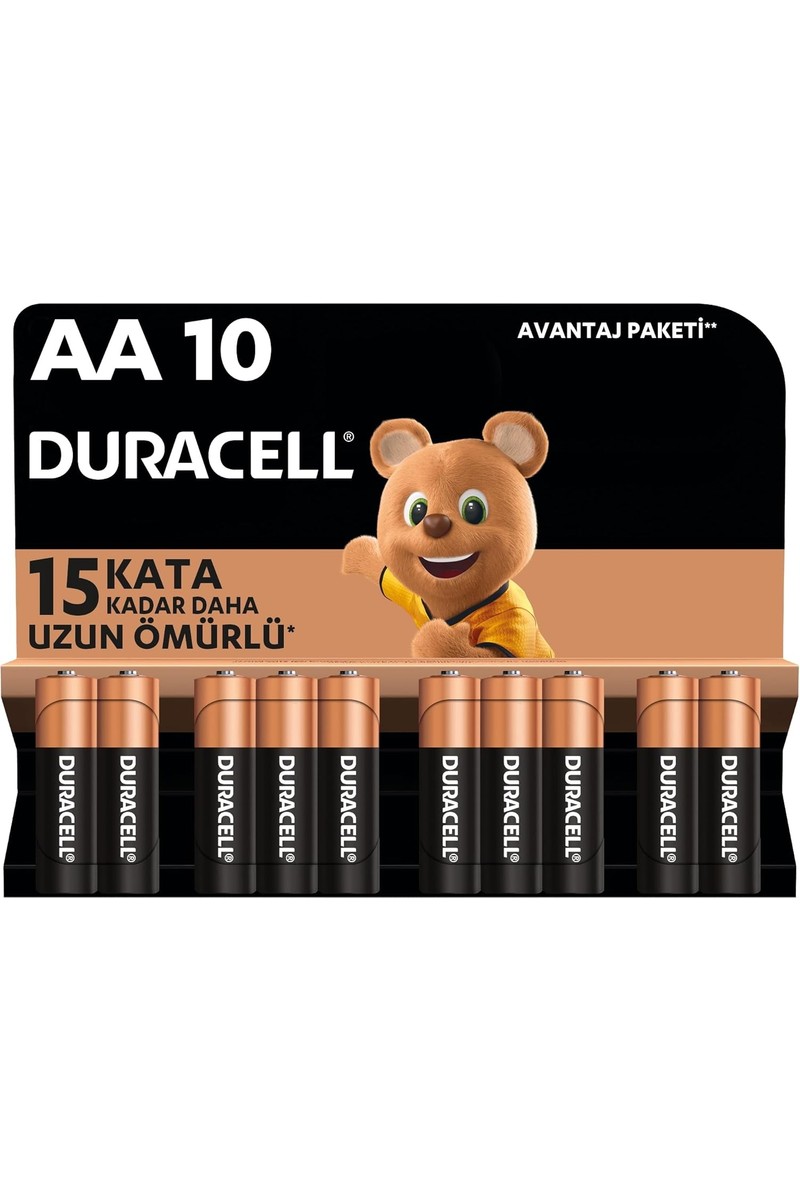 Duracell AA Şarjlı 2500 mA Pil 2'li
