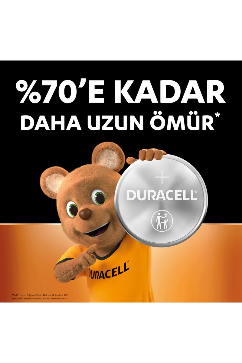 Duracell Duracell CR2032 Lityum Düğme Piller 3V — 2. ürün görseli