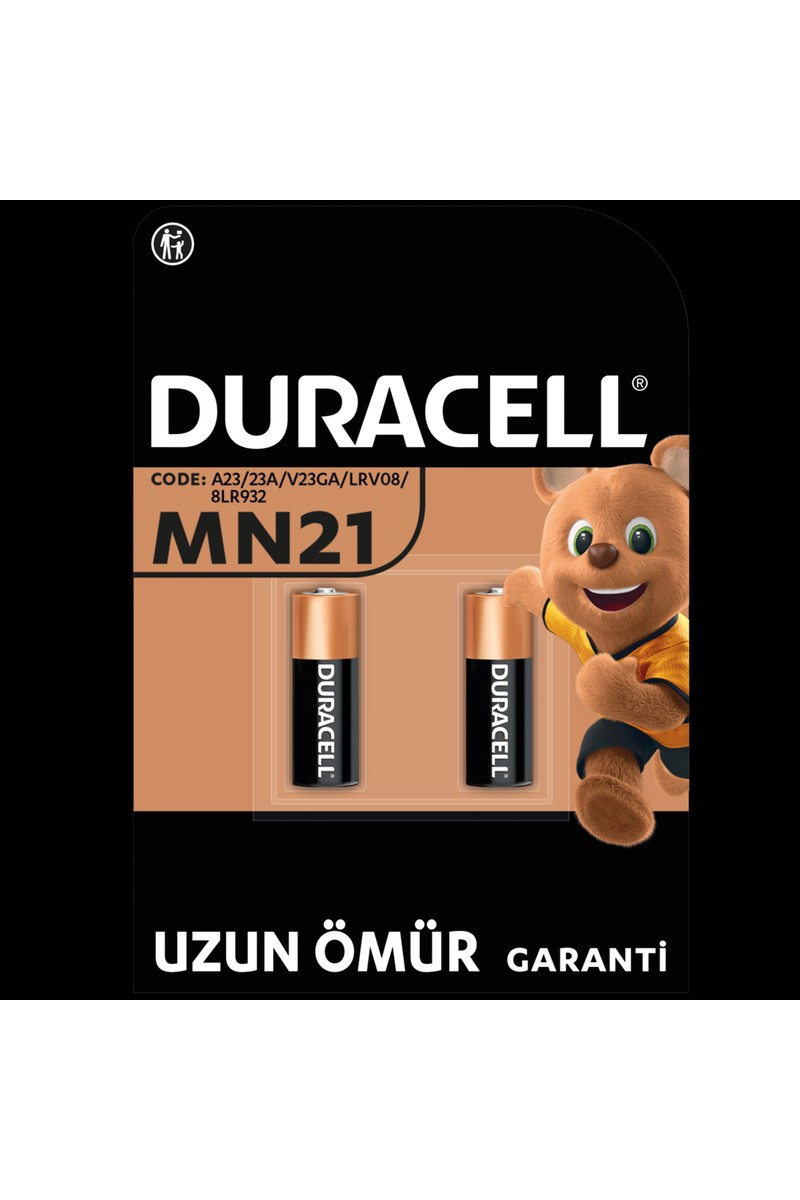Duracell Duracell Mn21 (2’li Paket) Özel Alkalin Pil 12v (A23 / 23A / V23GA / LRV08 / 8LR932) — 2. ürün görseli