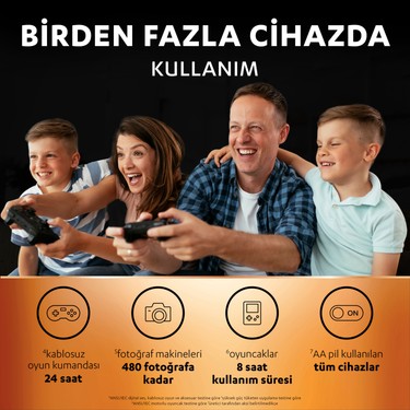 Duracell Duracell Şarj Edilebilir AA Kalem Pil 2500 Mah 4'Lü — 4. ürün görseli