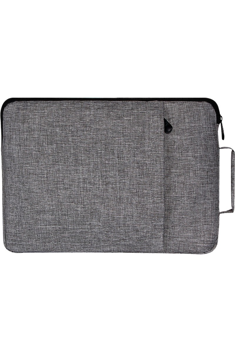 D'Vers Gri Unisex 13 - 13.3 - 14 Inç Uyumlu Macbook Kılıf Notebook Laptop Çantası